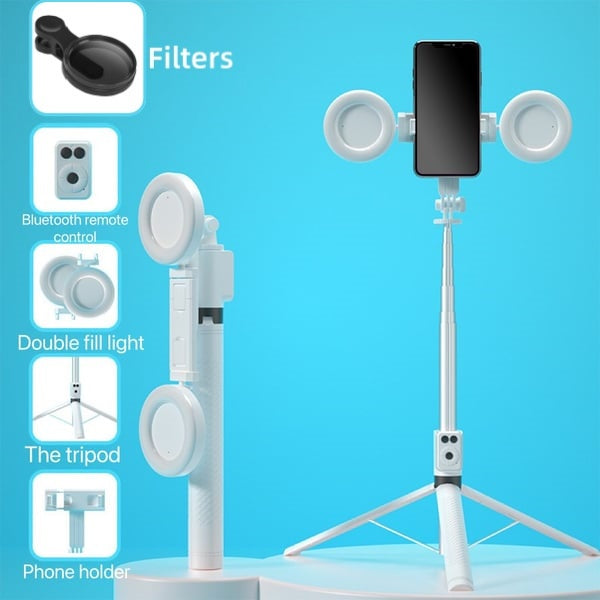 🔥Hot Sale 50% OFF🎁New Multi-purpose Upgraded Phone Extendable Selfie Stick & Tripod