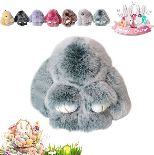 🏆Last Day Promotion! 🐰 Handmade Soft Bunny Charms